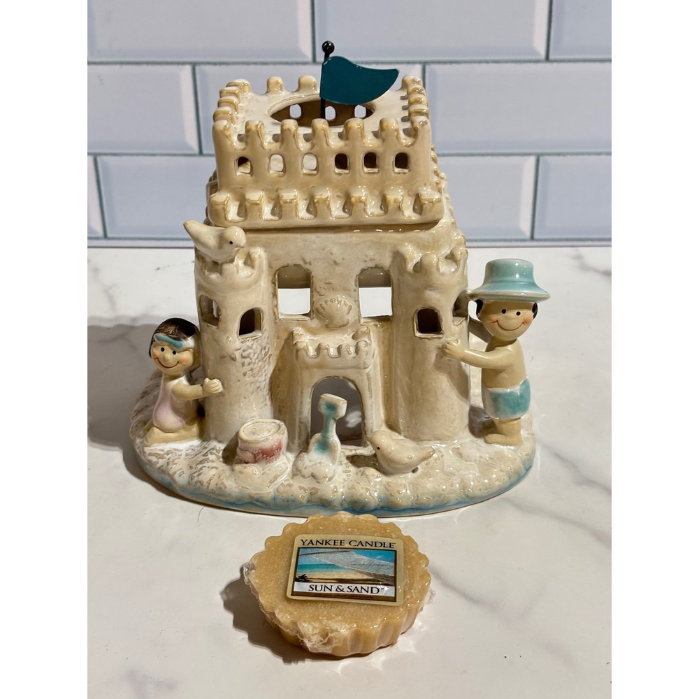 Yankee Candle Ronnie Walter Kids‎ Sandcastle Tart Warmer Wax Burner Sun & Sand